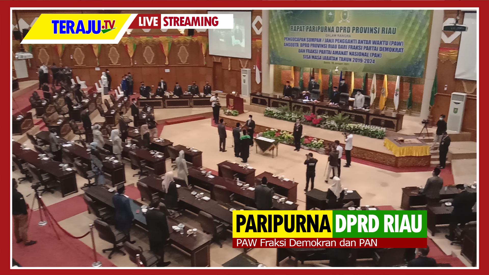 PAW DPRD Riau, Mardianto Manan Bertugas di Komisi 4, Zulkifli Indra Komisi 5