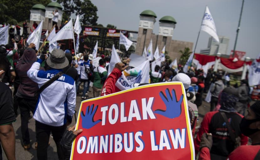 Tuntut Pembatalan UU Cipta Kerja dan Minta Dinaikkan Upah, Ribuan Buruh Demo Hari Ini