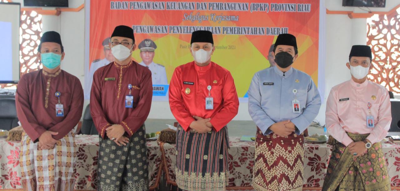 Perkuat Sinergitas Pengawasan Pembangunan, Pemkab Rohul Kerjasama dengan BPKP Riau