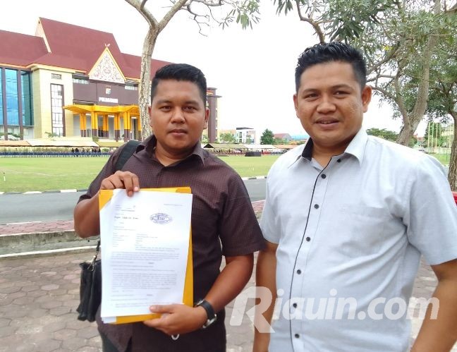 Dua Pengacara Suhardiman Amby Resmi Laporkan KIC ke Polda Riau
