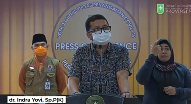 Tertinggi Selama Pandemi, Positif Corona di Riau Hari Ini Tambah 27 Kasus, Ini Rinciannya