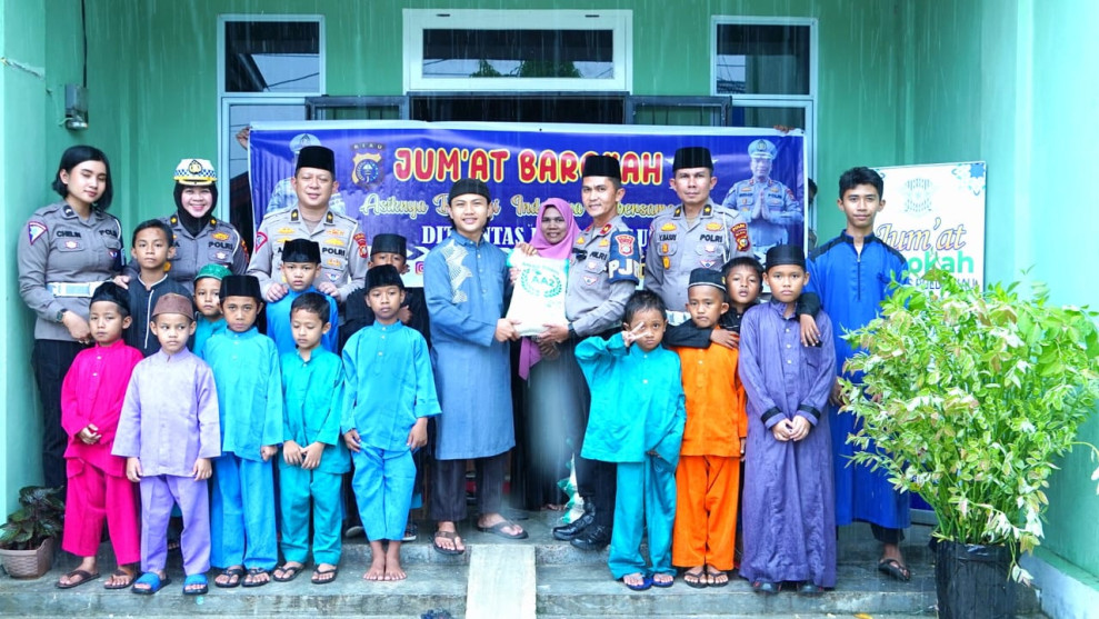 Pemilu Usai, Ditlantas Polda Riau Ajak Warga Tetap Jaga Kamtibmas dan Persatuan
