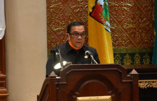 Jawab Pandangan Umum Fraksi, Wagubri: Kritik dan Sarannya Sangat Kami Terima