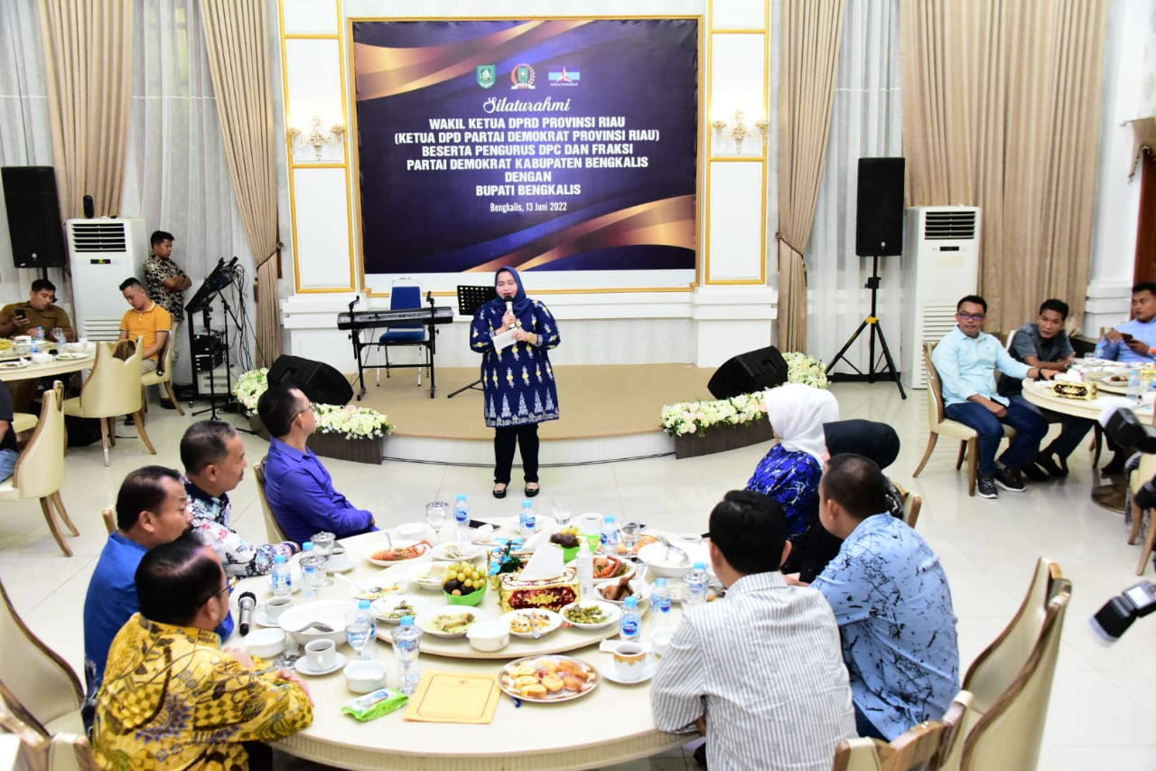 Kasmarni Terima Kunker Wakil Ketua DPRD Riau