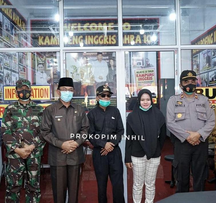 Bupati Inhil Resmikan Kampoeng Ingris AHRA