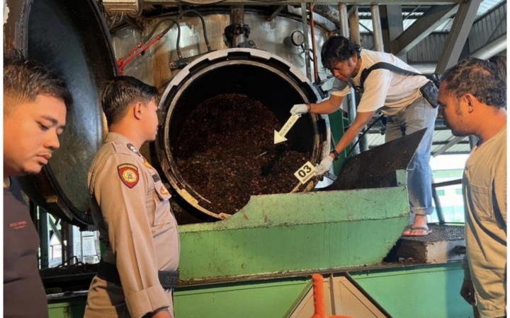 Pekerja Pabrik Sawit di Inhu Ditemukan Tewas Dalam Tungku Rebusan
