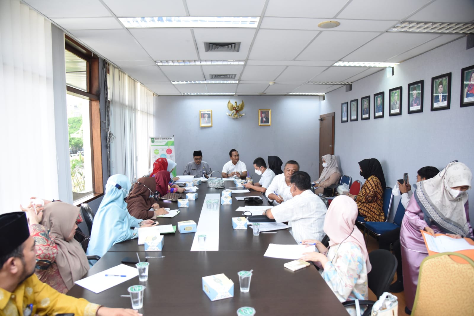 Bersama Biro Hukum Pemprov Riau, Pansus P2A DPRD Bengkalis Bahas Draft Ranperda 