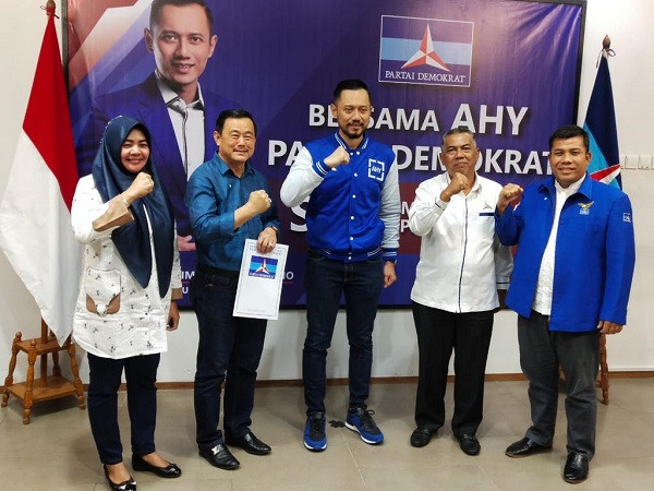 Halim-Komperensi Kantongi Dukungan Demokrat Maju di Pilkada Kuansing