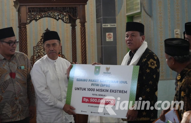 Gubernur Riau Puji Kemajuan Kuansing