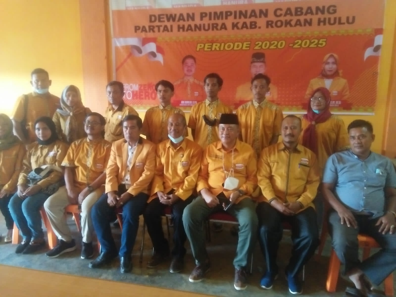 Persiapan Verifikasi Faktual, Ketua DPD Hanura Riau Road Show ke Rohul