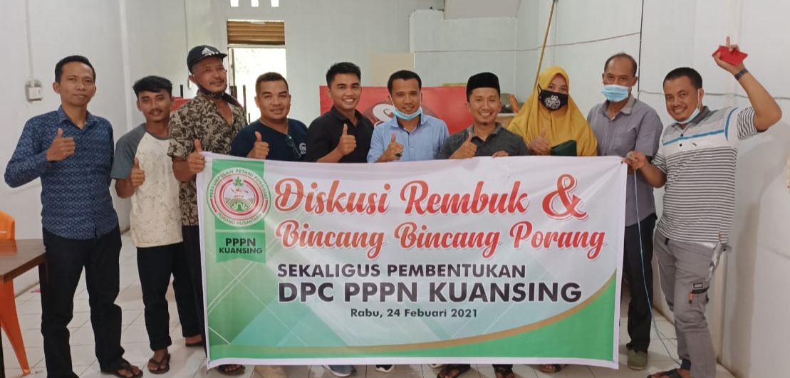 Budidaya Tanaman Porang, DPC PPPN Kuansing Terbentuk