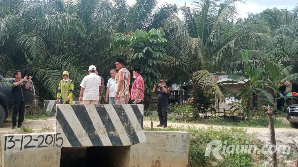 Wabup Pelalawan Minta Perusahaan Perbaiki Jalan di Kecamatan Bunut