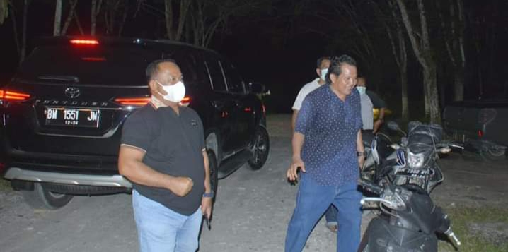 Sekdakab Dampingi Paspampres Tinjau Lokasi Rencana Kunjungan Presiden di Kampar
