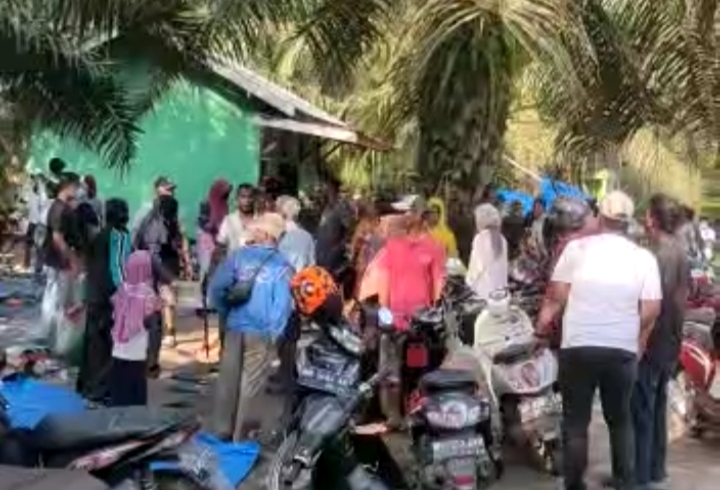 Bentrokan di Desa Terantang Kampar, Puluhan Warga Dilarikan ke Rumah Sakit