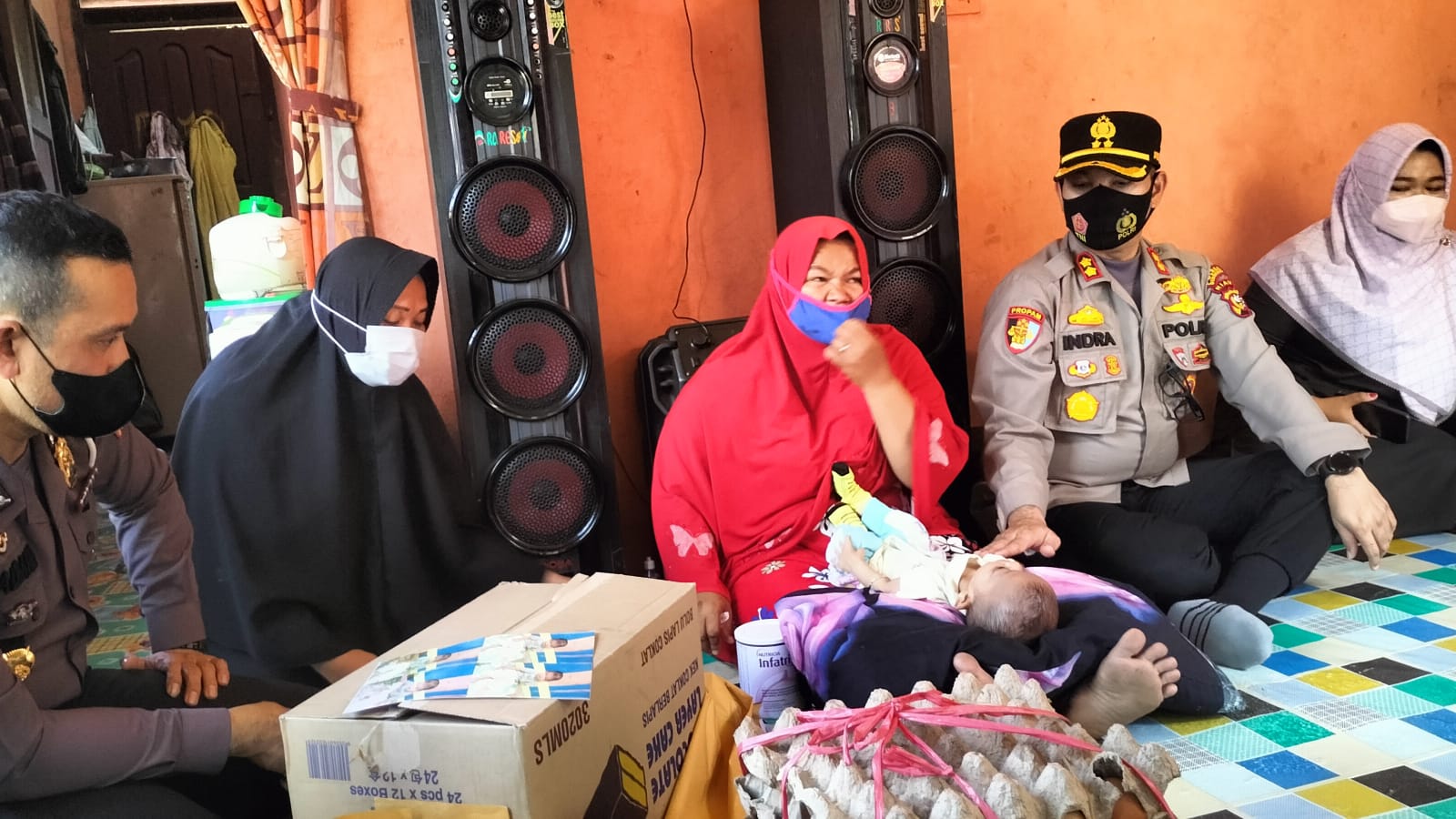Derita Jantung Bocor, Balita di Bengkalis Butuh Uluran Tangan