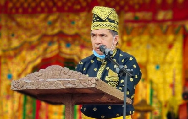 Pengukuhan LAMR Enok, Datuk Seri Amanah Ferryandi Harapkan Budaya Melayu Dikembangkan