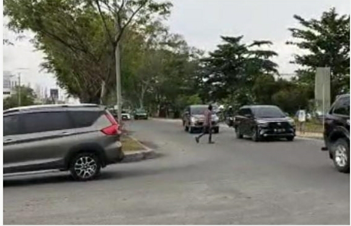 Kerap Bermunculan, Razia dan Patroli Pak Ogah Rutin Dilakukan Dishub Pekanbaru