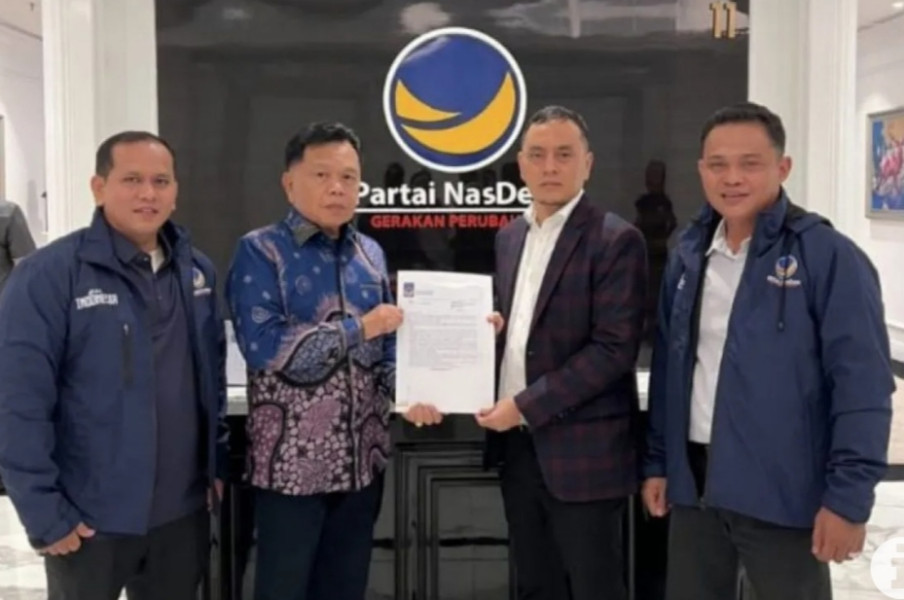Serahkan Surat Keputusan, NasDem Resmi Dukung Asmar di Pilkada Meranti